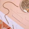 10Pcs Large Eye Beading Needle with Curved and Straight Handle, Stainless Steel Curved Beading Needle for Bead Spinner