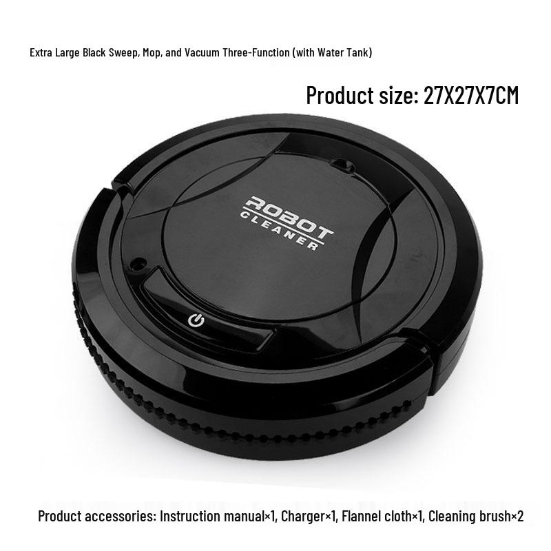 Smart Dual-Use Vacuum: Wet/Dry Mopping Robot - 3-in-1 Sweeping, Suctioning & Mopping Machine
