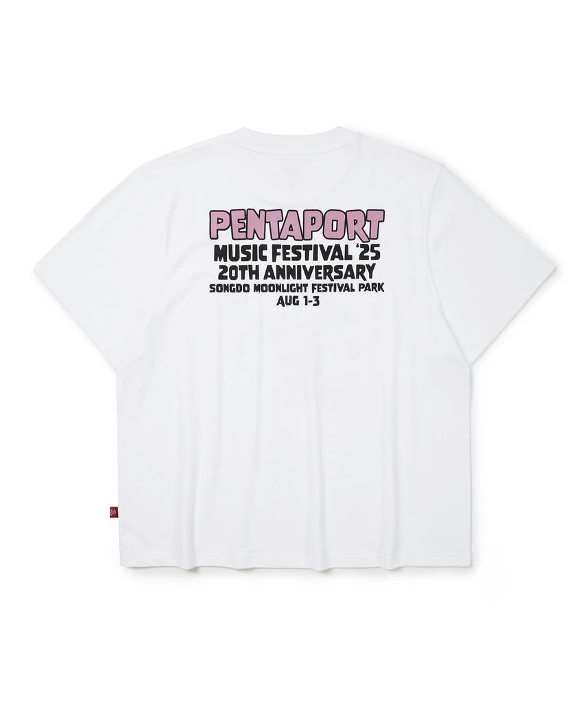 DISCUS ATHLETIC 2025 Pentaport Minnie Mouse T-Shirt White