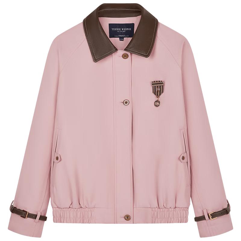 

Женский винтажный пиджак свободного кроя Teenie Weenie с лацканами S