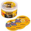 Disques Abrasifs - DEWALT - Boite De 50 - Oxyde D'aluminium - Professionnels - Longue Durée De Vie