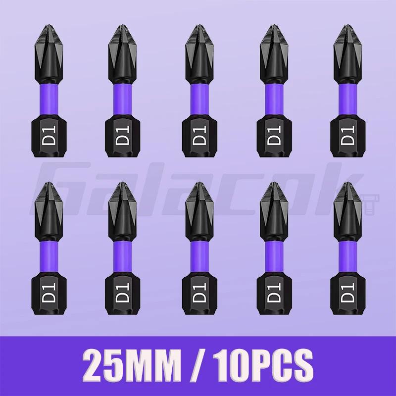 

PH Magnetic Screwdriver Bit Set Cross Screwdriver Non-slip Alloy Steel Drill Power Tool Sets Screw Carpentry Tools Accessories