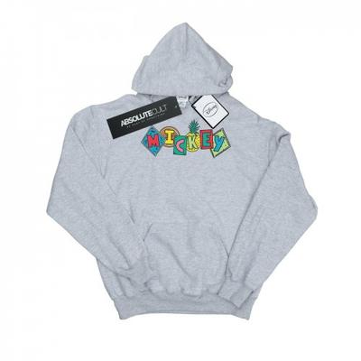 Mens Mickey Mouse Fruit Blocks Hoodie