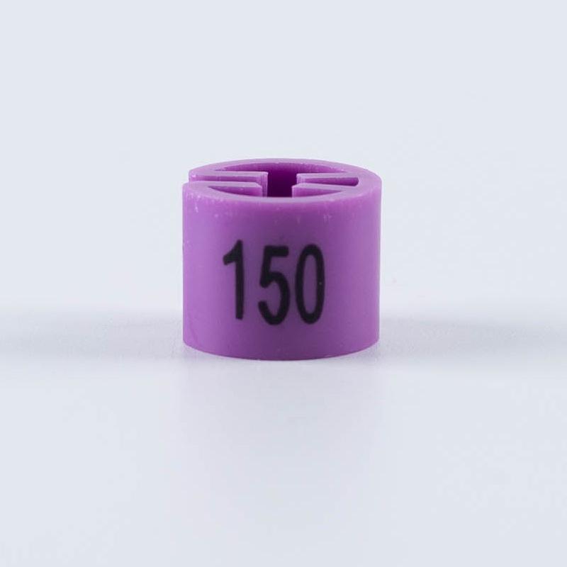 Colorful Children's Clothing Store Double-Sided Printed Size Buckle Round Hangers