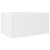 VidaXL Planter White 90x60x46 Cm Solid Pine Wood, Outdoor Planter, Flower Box, Plant Box, Planter of 3282455
