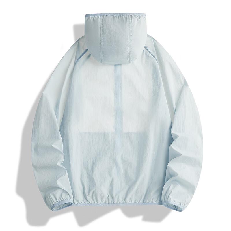 MEDE Men's UPF 100+ Ice Silk Quick-Dry Hooded Sun Protection Jacket