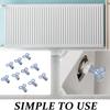 10 Stück eloxierte Heizkörper Entlüftungsschlüssel Set Gewährleistet effizientes Heizen und einfache Wartung der Ventile für HVAC-Systeme