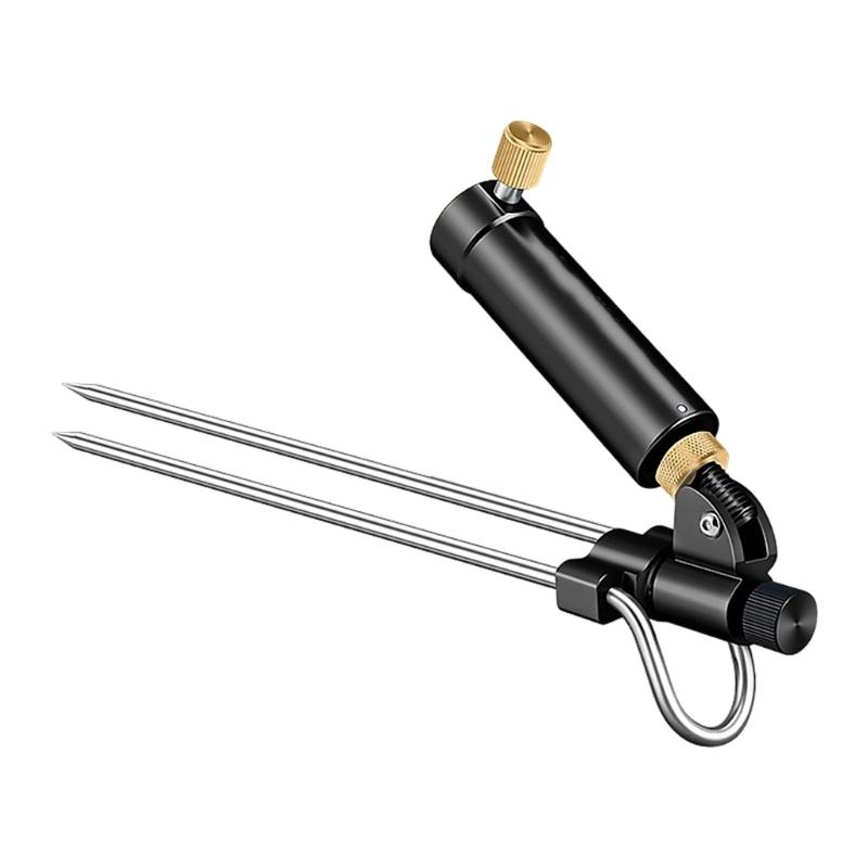 Fishing Rod Support Holder Stake for Anglers Feature Lightweight Design and Easy Assembly for Portable Use in Fishing