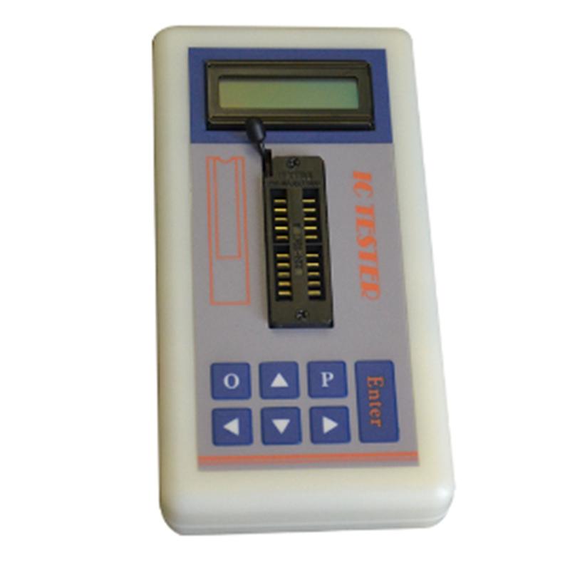 Professional Integrated Circuit IC Tester Transistor Tester Online Maintenance Digital LED Transistor IC Chips Tester(A) NONE
