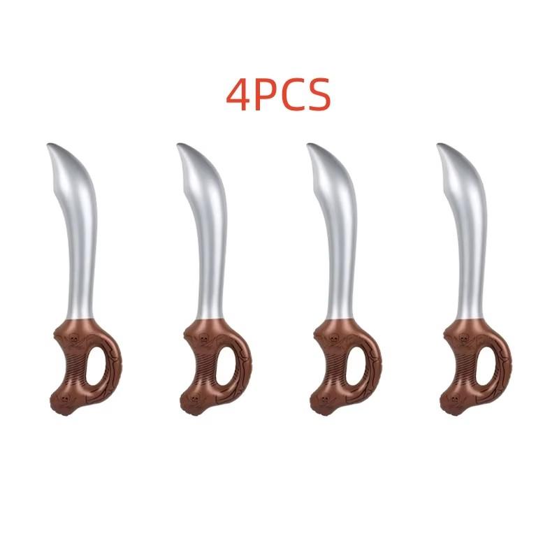 

Halloween Birthday Plaything Sword Swimming Pool Inflatable Simulation Knife Role-Playing Stage Prop Playful Inflatable Pirate Sword