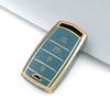 4 Knapper TPU Bil Smartnøkkel Etui Deksel for HYUNDAI 2020 Genesis G70 G80 EQ900 G90 Auto Nøkkelfjernkontroll Skall Beskytter Tilbehør