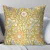 Vintage Floral Cushion Cover William Morris Style Botanical Throw Pillow Case For Sofa Living Room Bedroom Home Decor 40X40Cm