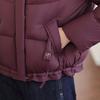 2025 Winter Short Down Jacket for Women - Petite Fashion Warm Puffer with White Duck Down