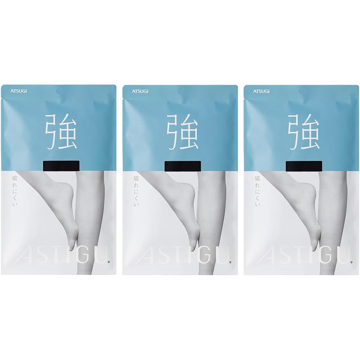 

ASTIGU Чулки Чулки Черные LL [Atsugi] [Прочные] Устойчивые к разрывам Набор из 3 пар Женские чёрный