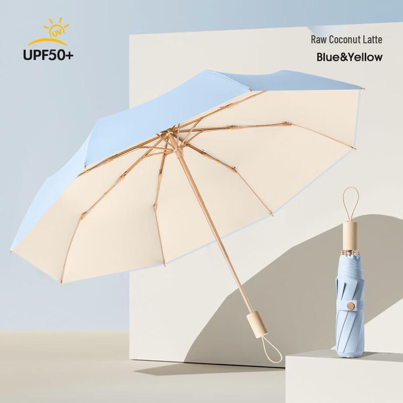 WH Foldable Sun & Rain Umbrella