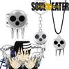 Anime Soul Eater Halskette Totenkopf Metall Anhänger Abzeichen Cosplay Requisiten Für Frauen Männer Fans Schmuck Zubehör Anhänger Geschenke