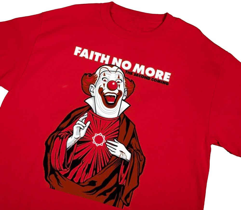 The Second Coming Faith No More Shirt Kurzarm Rot Unisex S-5XL 1J0584 Unisex T-Shirt