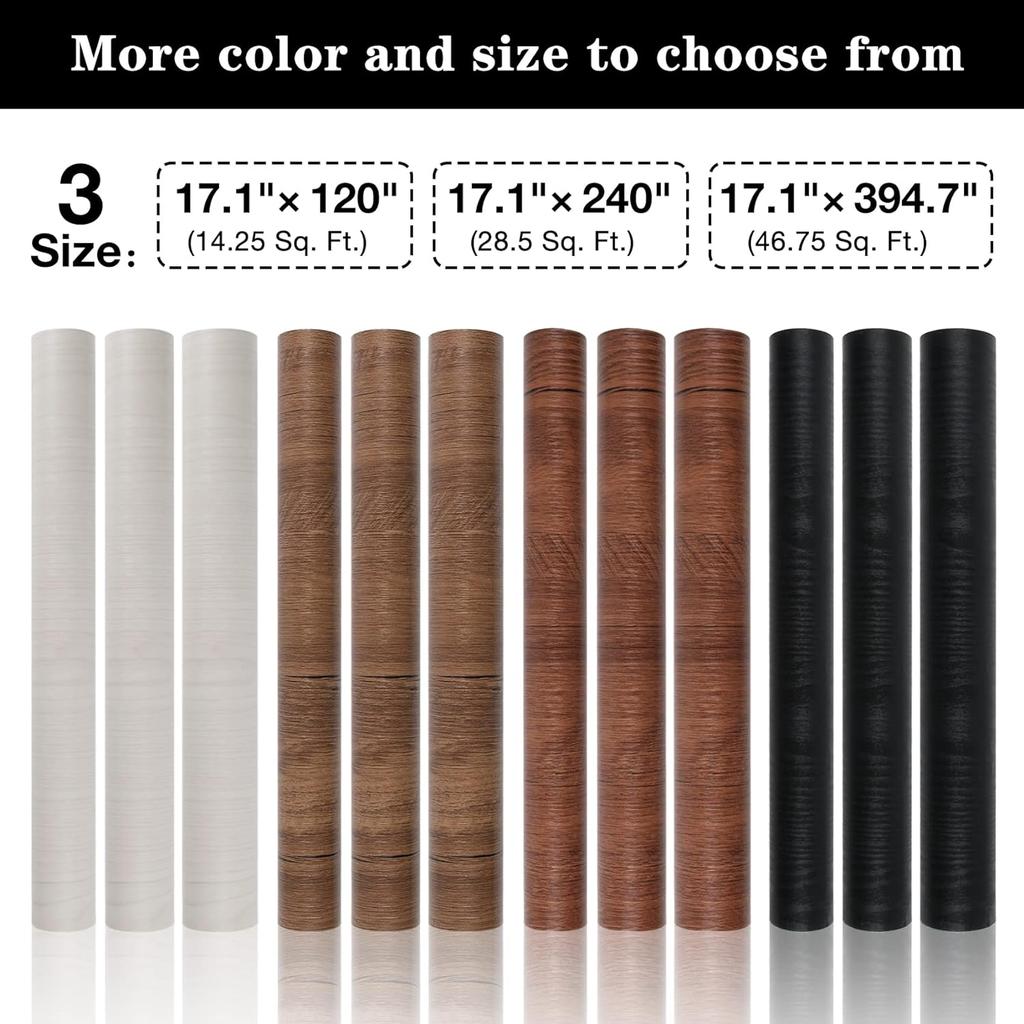 60/80cm Selbstklebende PVC Wasserdichte Holzmaserung Tapetenrollen Küchenaufkleber Möbel Schrank Tisch Wandpapiere Heimdekoration