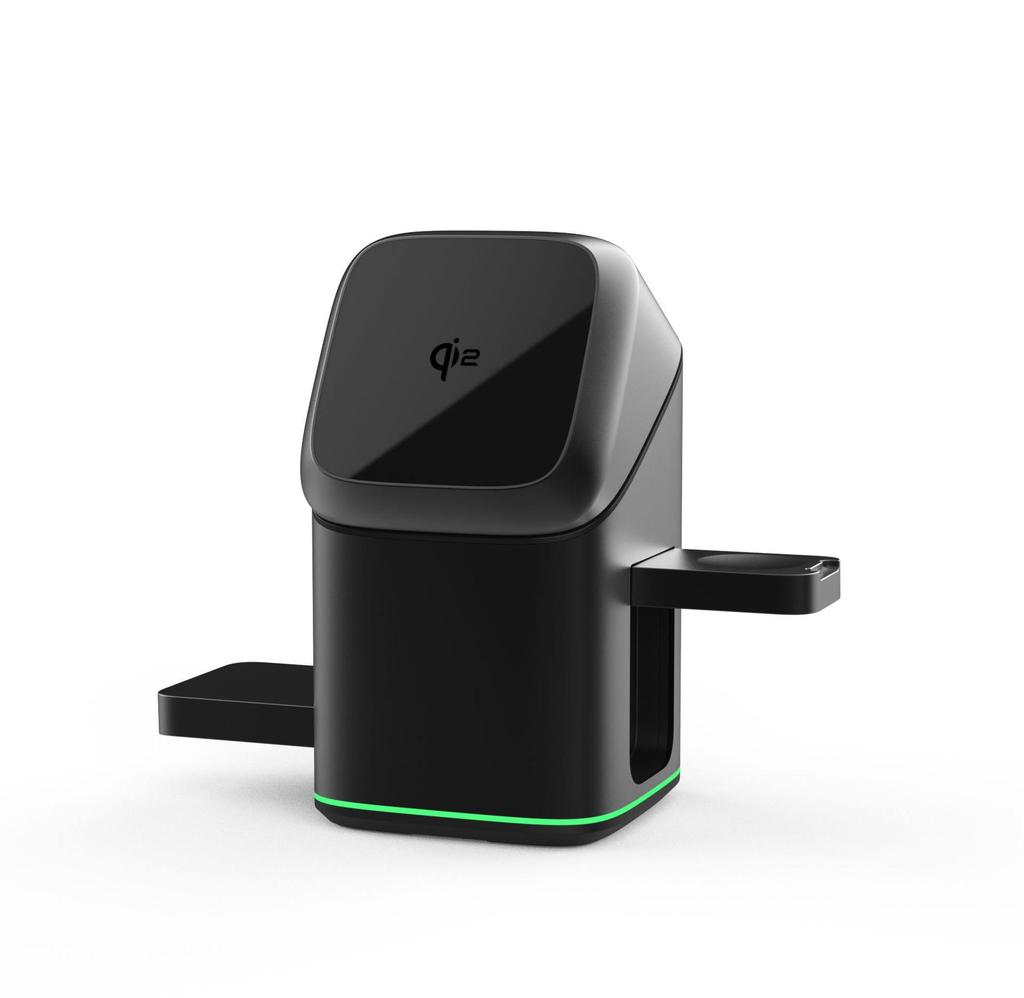 3-in-1 Magnetic Rotating Wireless Charger for Apple Phones