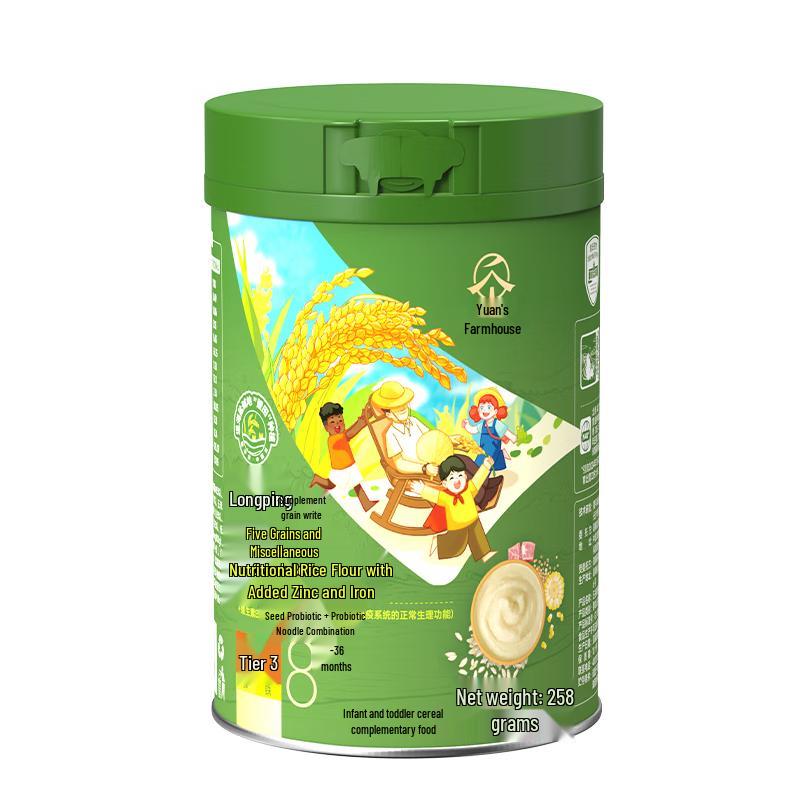 Yuan s Farm Longping Infant & Toddler High-Iron Rice Cereal