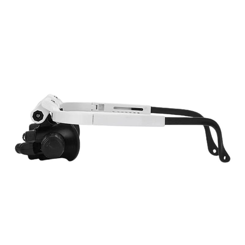 2022 8X/23X Doppel Auge Led Lampe Lupe Brille Brille Lupe Lupe