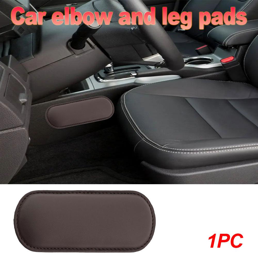 

Comfortable Suede Car Pillow Car Knee Pad Auto Cushion Elastic Memory Foam Leg Pad Headrest In The Car Interior Accessories