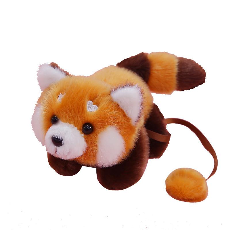 

Soft Panda Plush Toy With Heart Eyebrows For Children And Gift Giving