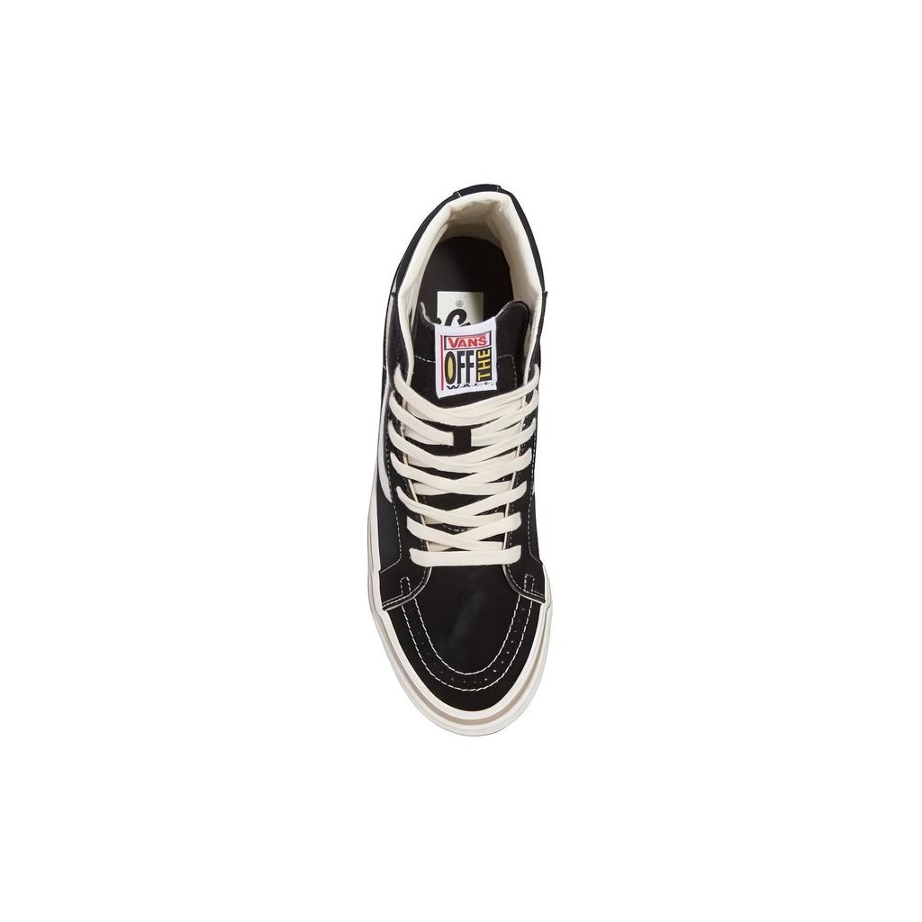 New Vans SK8 Skate Hi Reissue 38 Cushioning Wear Resistant High Top Skateboard Shoes Unisex Black White VN000CTB1KP1