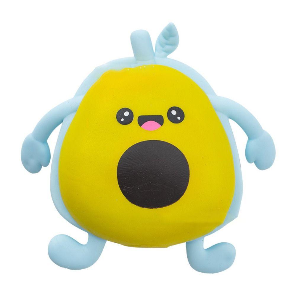 TPR Avocados Squeeze Toys Kneading Fruit Sensory Ball  Birthday Kids Gift