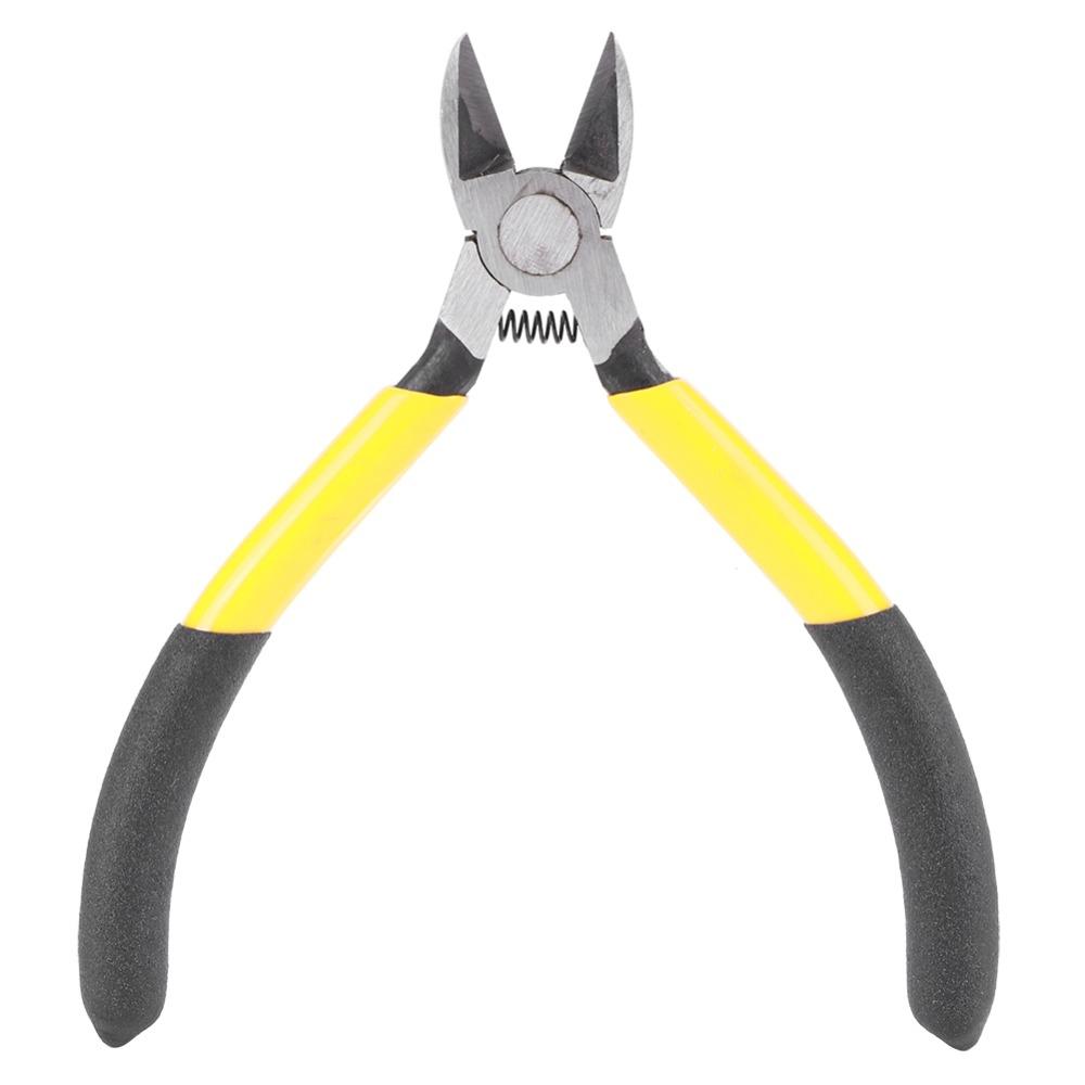 Heat Treatment Jaws Wire Cutter Non-Slip Handle Side Cutter Heavy Duty Diagonal Plier Plastic Wire