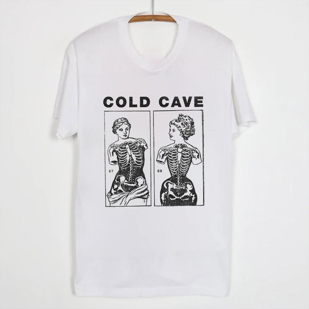 NEW Cold Cave - Love Comes Close Short Sleeve White All Size Shirt OM202 Unisex T-Shirt S