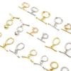 2/4/8 Sets OT Brass Toggle Clasps Round Heart Jewelry Clasp Connector For Necklace Bracelet Making Accessories DIY Fittings