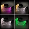 Cool Luminous Colorful LED Light Up Glasses Glowing Neon Light Flashing Party Glasses For Nightclub DJ Dance Party Decor