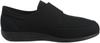 Kaiho Shugi KHS M021 Men's Lightweight 4E Wide Nursing Shoes, Black Stretch, Size 25.0 Cm, 4E