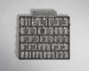 Kotobukiya M.S.G Modeling Support Goods Plaunit P127 Square Mold III Non-Scale Plastic Model