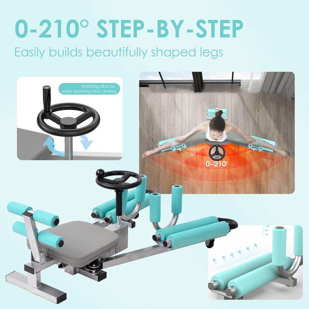 Heavy Duty Leg Stretcher Machine Yoga Splits Leg Stretching Training Split Training Device Hips Stretching Yoga Training Device