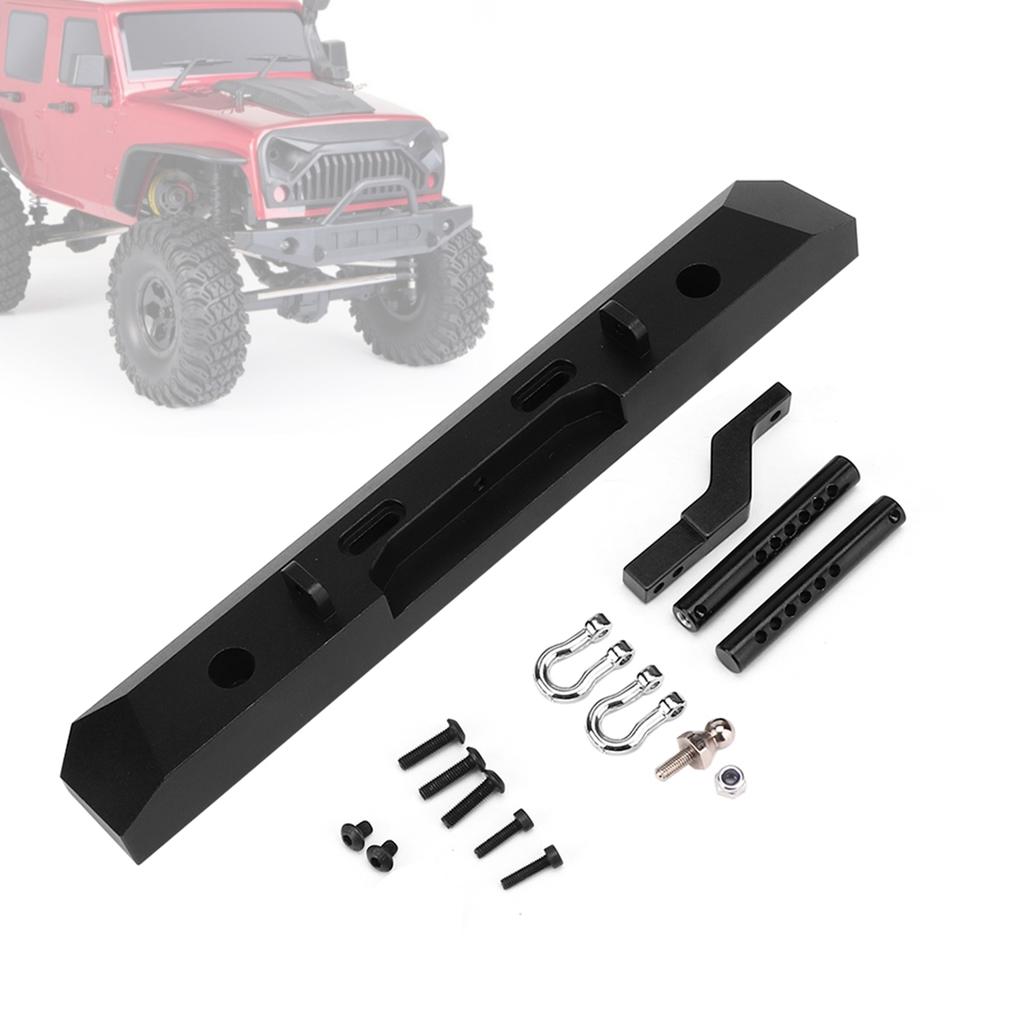Aluminium Alloy RC Rear Bumper Guard Spare Upgrade Parts Accessories for RGT 1 10 Truck Overland Rock Cruiser