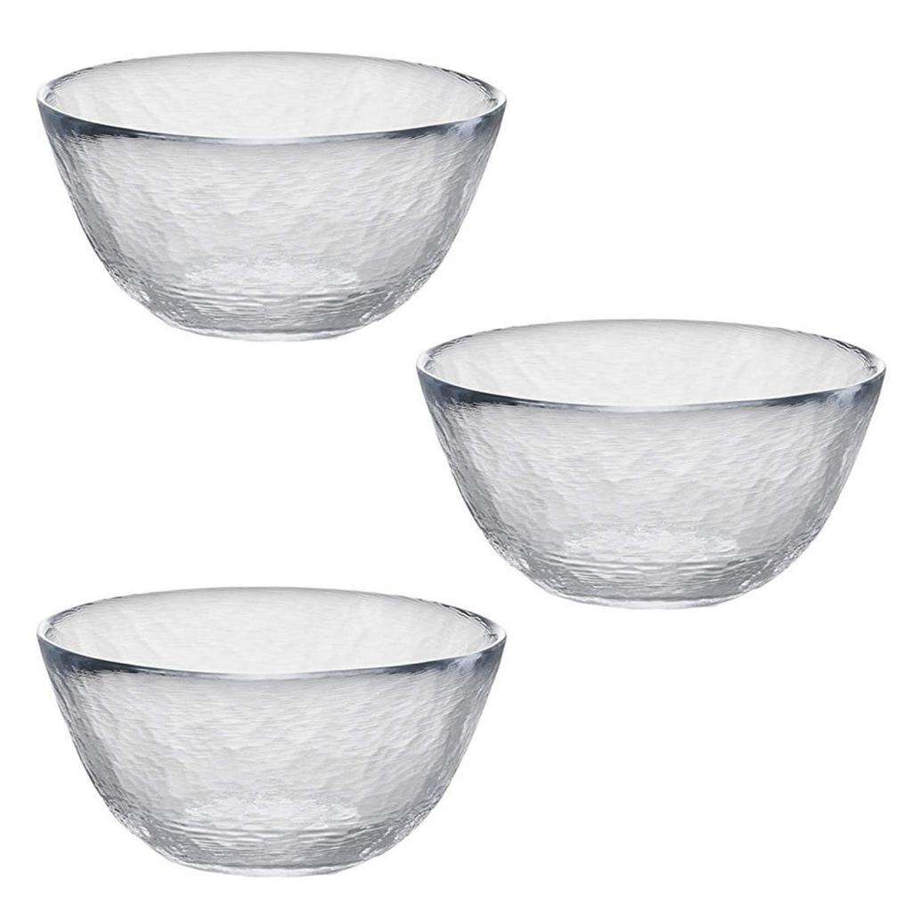 Aderia Crafty Standard Set of Made in Perfect for and other and suitable for single and double Perfect for and Product F47104 Bowls, 3, Japan. salads,