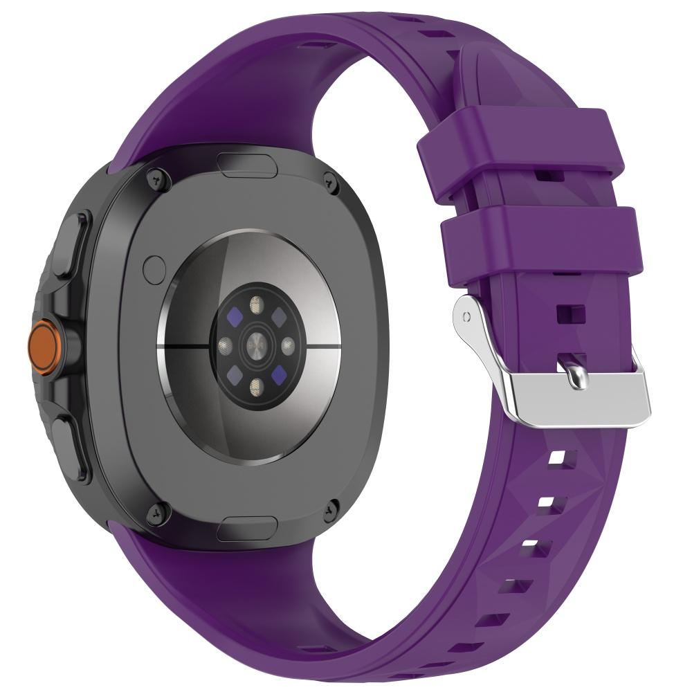 Pulseira de Relógio Para Samsung Galaxy Watch 8 44mm 40mm Pulseira de Silicone Respirável Para Samsung Watch 8 Classic 46mm Pulseira