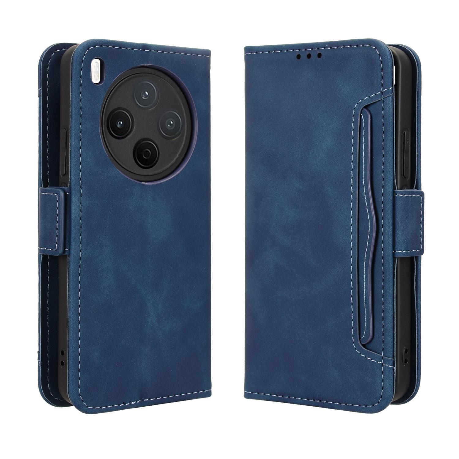 For vivo Y500 Pro 5G Leather Case Phone Wallet Cover with Multiple Card Slots