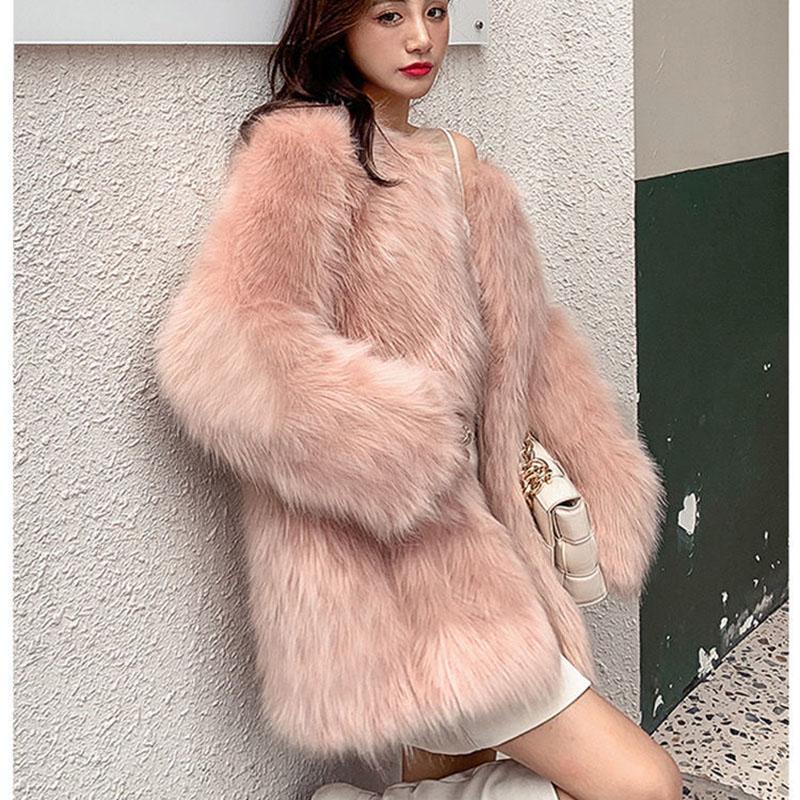 thin faux fur jacket