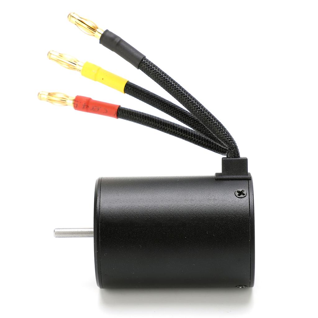 RC 3650 3600KV Waterproof 4 Poles Brushless Motor for 18 110 RC Car Upgrade Parts