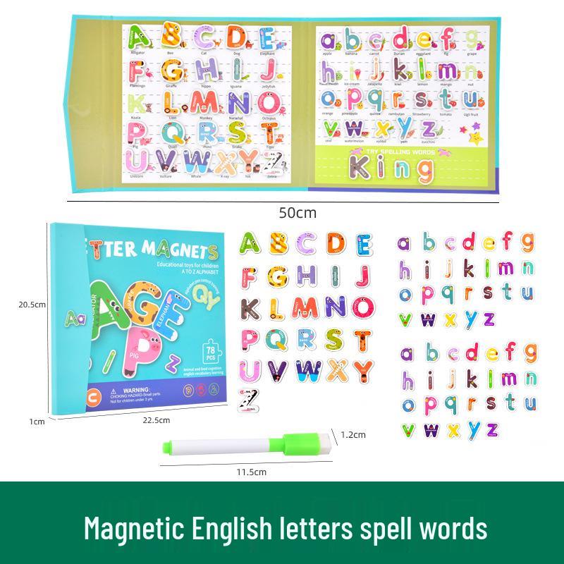 Advanced Magnetic Jigsaw Puzzle for Ages 3-6: Fun Logical Thinking Game for Kindergarten