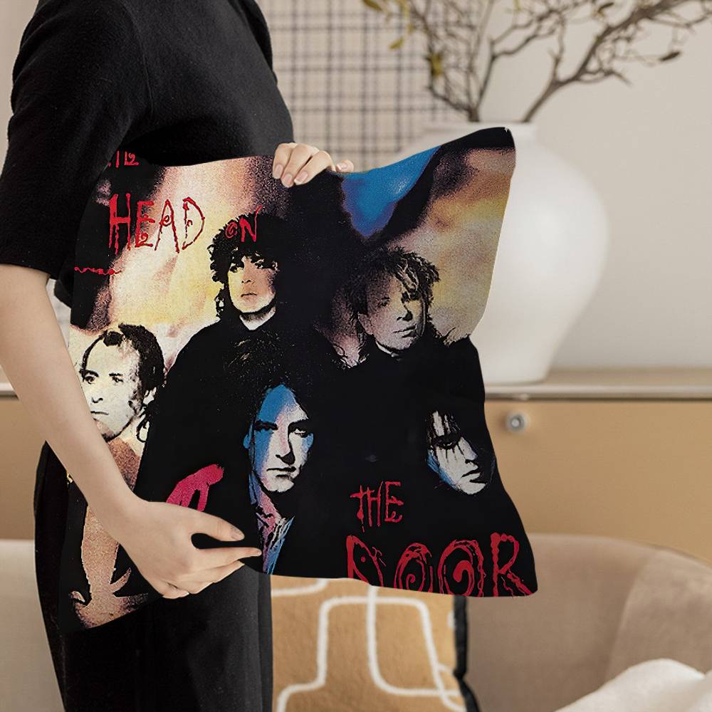 Band The C-Cure Personalized Pillow Cover Kids Bedroom Wild Party Decor Pillowcase Kid Birthday Shower Gift