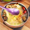 1Pcs Pure Titanium Double-Layer Bowl,450 ml Threaded Texture Drop-Proof Heat-Resistant Home Rice Bowl Food Tableware,Kitchenware