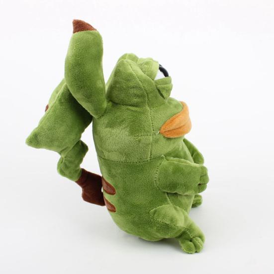 Frog Plush Doll Cute Cartoon Big Eyes Soft Comfortable Touch Vivid Appearance Companion Gift Children Sad Frog Stuffed Toy Sofa Decoration Kids