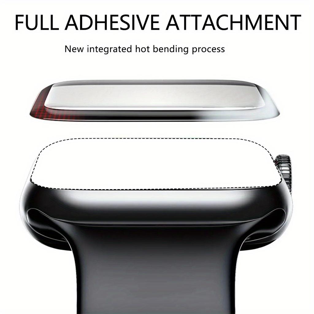 6pcs Curved Watch Film For Huawei Watch Fit4 Fit4 Pro SmartWatch Screen Protector