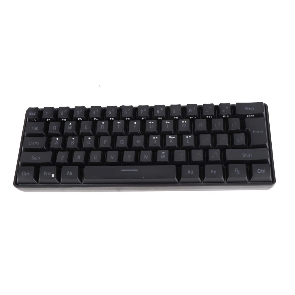 V700 Keyboard USB RGB Backlight Gaming Keyboard with 61 Keys for Laptop Desktop