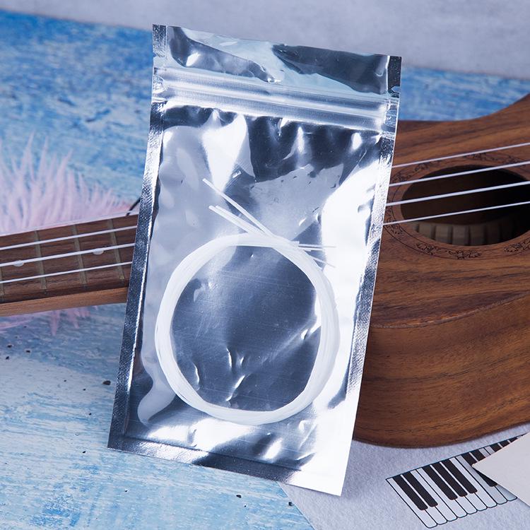 White Nylon Ukulele String Set - 21/23/26 Inch