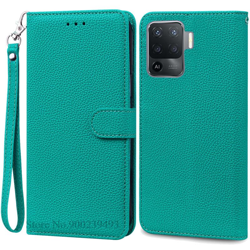 Pouzdro Reno5 Lite Pro OPPO Reno 5 Lite Pouzdro Peněženka Flipový Kryt Pro Reno5 F/Reno5 Z Pouzdro na Telefon Pro Reno 5F 5Z 5lite Kryt Fundas